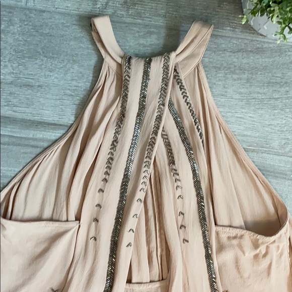 FREE PEOPLE Shimmer & Shine Crop Tank Top, Size L - Picture 8 of 13